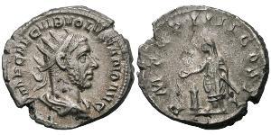 1 Antoninian Römische Kaiserzeit (27BC-395) Silber Volusianus (235-253)