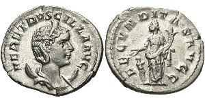 1 Antoninian Römische Kaiserzeit (27BC-395) Silber Herennia Etruscilla (249-251)