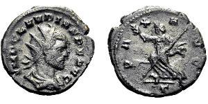 1 Antoninian Römische Kaiserzeit (27BC-395) Silber Claudius II Gothicus (213-270)