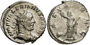 1 Antoninian Römische Kaiserzeit (27BC-395) Silber Valerian I (193-260)