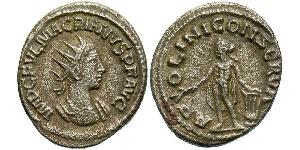 1 Antoninian Römische Kaiserzeit (27BC-395) Silber Macrianus Maior (?-261)