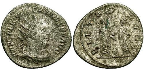 1 Antoninian Römische Kaiserzeit (27BC-395) Silber Valerian I (193-260)