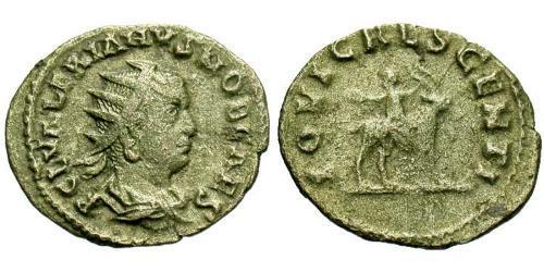 1 Antoninian Römische Kaiserzeit (27BC-395) Silber Valerianus II (?-258)