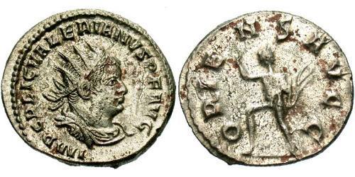 1 Antoninian Römische Kaiserzeit (27BC-395) Silber Valerian I (193-260)