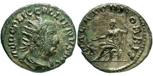 1 Antoninian Römische Kaiserzeit (27BC-395) Silber Gallienus (218-268)