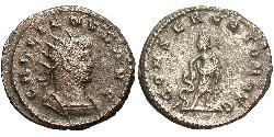 1 Antoninian Römische Kaiserzeit (27BC-395) Silber/Kupfer Gallienus (218-268)