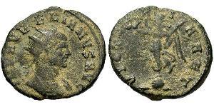 1 Antoninian Römische Kaiserzeit (27BC-395) Silber/Kupfer Aurelian (215-275)