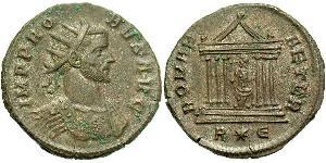 1 Antoninian Römische Kaiserzeit (27BC-395) Silber/Kupfer Probus (232-282)