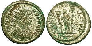 1 Antoninian Römische Kaiserzeit (27BC-395) Silber/Kupfer Probus (232-282)