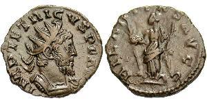 1 Antoninian Imperium Galliarum (260-274)  Tetricus I (?-273)