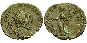 1 Antoninian Imperium Galliarum (260-274)  Victorinus (?-271)