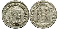 1 Antoninian Römische Kaiserzeit (27BC-395)  Maximianus (250-310)
