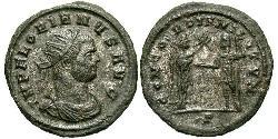 1 Antoninian Römische Kaiserzeit (27BC-395)  Florian (?-276)