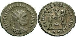 1 Antoninian Römische Kaiserzeit (27BC-395)  Maximianus (250-310)