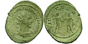 1 Antoninian Römische Kaiserzeit (27BC-395)  Valerian I (193-260)