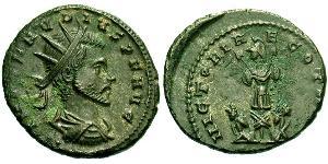 1 Antoninian Römische Kaiserzeit (27BC-395)  Claudius II Gothicus (213-270)