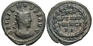 1 Antoninian Römische Kaiserzeit (27BC-395)  Gallienus (218-268)