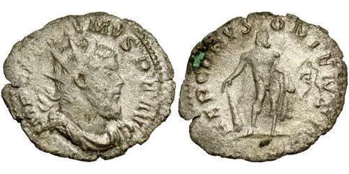 1 Antoniniano Impero delle Gallie (260-274) Argento Postumo (260-268)