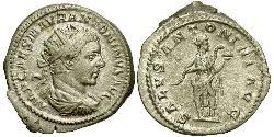 1 Antoniniano Impero romano (27BC-395) Argento Eliogabalo (203-222)