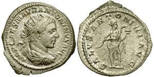 1 Antoniniano Impero romano (27BC-395) Argento Eliogabalo (203-222)