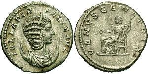 1 Antoniniano Impero romano (27BC-395) Argento Giulia Domna (?-217)
