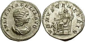 1 Antoniniano Impero romano (27BC-395) Argento Giulia Domna (?-217)