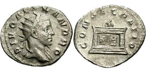 1 Antoniniano Impero romano (27BC-395) Argento Severus Alexander (208-235)