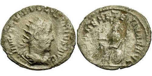 1 Antoniniano Impero romano (27BC-395) Argento Volusiano (235-253)