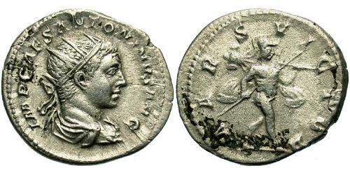 1 Antoniniano Impero romano (27BC-395) Argento Eliogabalo (203-222)