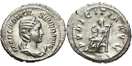 1 Antoniniano Impero romano (27BC-395) Argento Otacilia Severa (244-249)