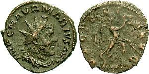 1 Antoniniano Impero delle Gallie (260-274) Biglione Argento Marco Aurelio Mario (?-269)