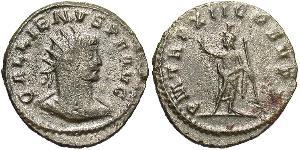 1 Antoniniano Impero romano (27BC-395) Biglione Argento Gallieno (218-268)