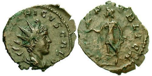 1 Antoniniano Imperio Galo (260-274) Bronce Tetricus II (?-?)