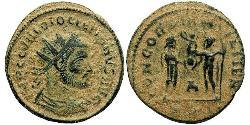 1 Antoniniano Imperio romano (27BC-395) Bronce Diocleciano (244-311)