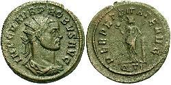 1 Antoniniano Imperio romano (27BC-395) Bronce Probo (232-282)