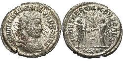 1 Antoniniano Imperio romano (27BC-395) Bronce Galerio Maximiano (260-311)