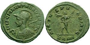 1 Antoniniano Imperio romano (27BC-395) Bronce Probo (232-282)