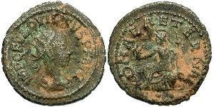 1 Antoniniano Imperio romano (27BC-395) Bronce Quieto (?-261)