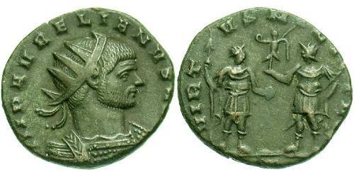 1 Antoniniano Imperio romano (27BC-395) Bronce Aureliano (215-275)