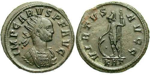 1 Antoniniano Imperio romano (27BC-395) Bronce Caro (230-283)
