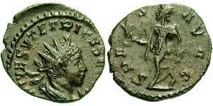 1 Antoniniano Impero delle Gallie (260-274) Bronzo Tetrico  II (?-?)