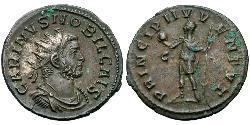 1 Antoniniano Impero romano (27BC-395) Bronzo Carino (257-285)