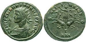 1 Antoniniano Impero romano (27BC-395) Bronzo Probo (232-282)