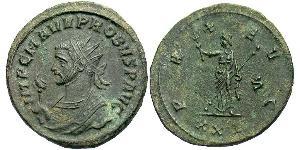 1 Antoniniano Impero romano (27BC-395) Bronzo Probo (232-282)
