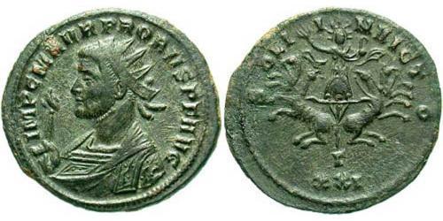1 Antoniniano Impero romano (27BC-395) Bronzo Probo (232-282)