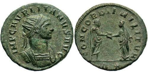 1 Antoniniano Impero romano (27BC-395) Bronzo Aureliano (215-275)