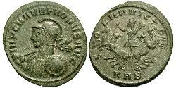 1 Antoniniano Imperio romano (27BC-395) Cobre/Plata Probo (232-282)