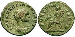 1 Antoniniano Imperio romano (27BC-395) Cobre/Plata Aureliano (215-275)