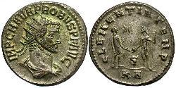 1 Antoniniano Imperio romano (27BC-395) Cobre/Plata Probo (232-282)