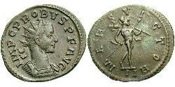 1 Antoniniano Imperio romano (27BC-395) Cobre/Plata Probo (232-282)